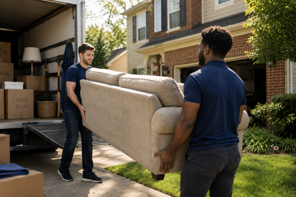 My MIL Came to Stay for a Few Weeks – Then I Came Home Early and Saw Movers Taking My Furniture Out, but What She Said Left Me Speechless