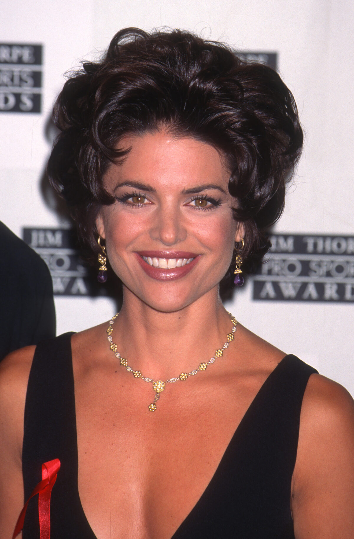 Lisa Rinna at the Jim Thorpe Pro Sports Awards in Los Angeles, California on July 8, 1995. | Source: Getty Images