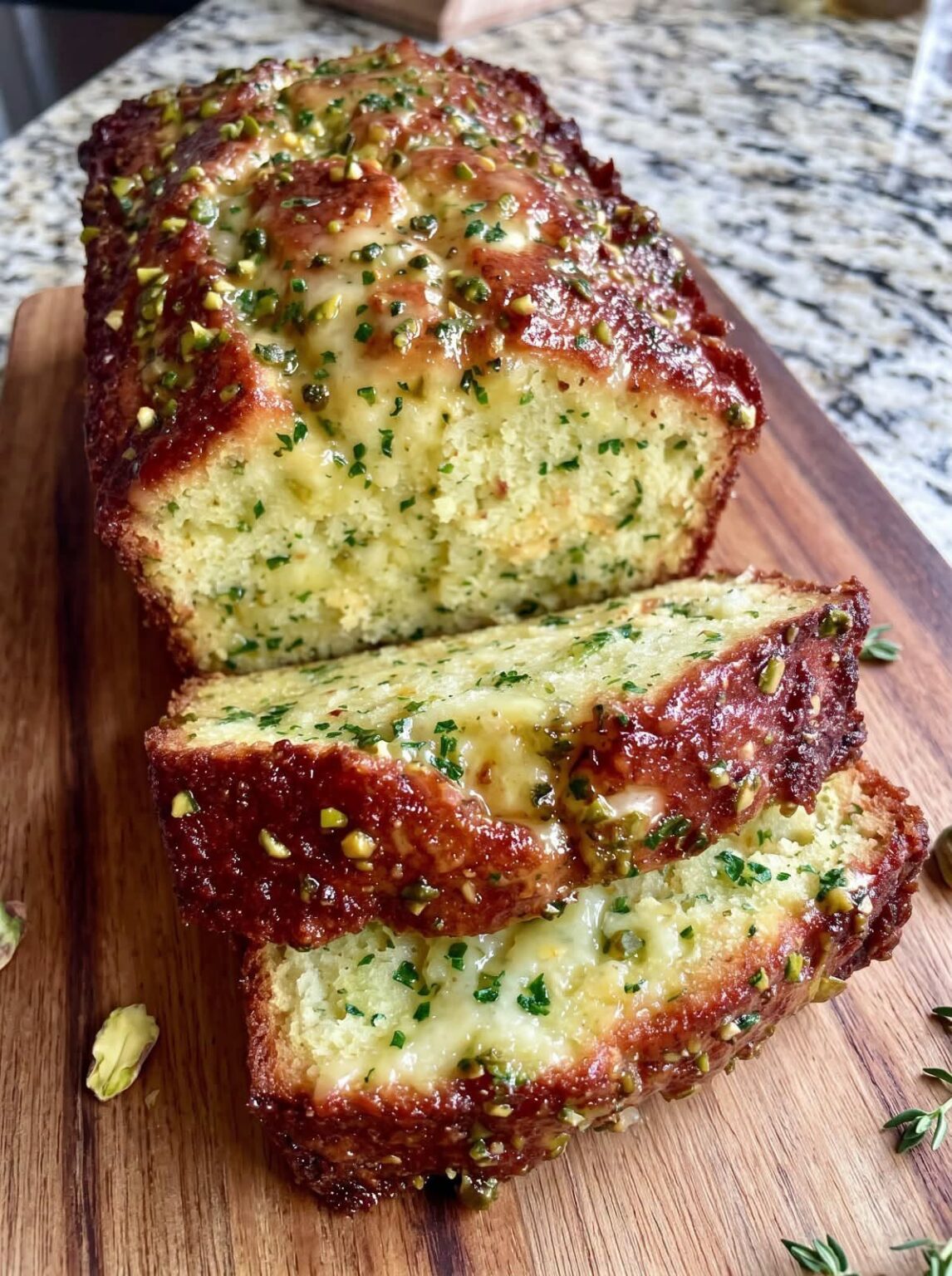 Pistachio Zucchini Bread