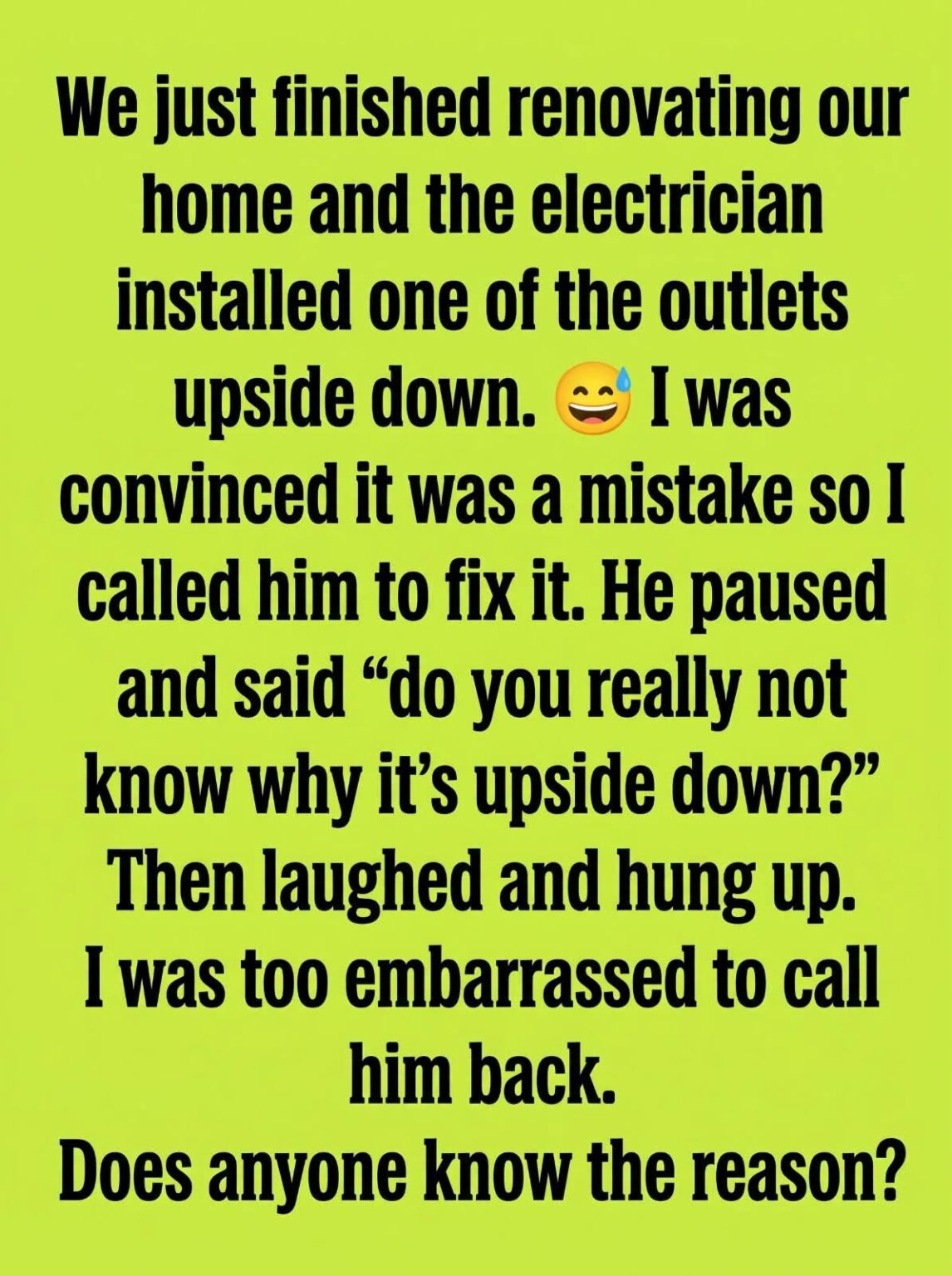 Why Some Wall Outlets Are Installed Upside Down