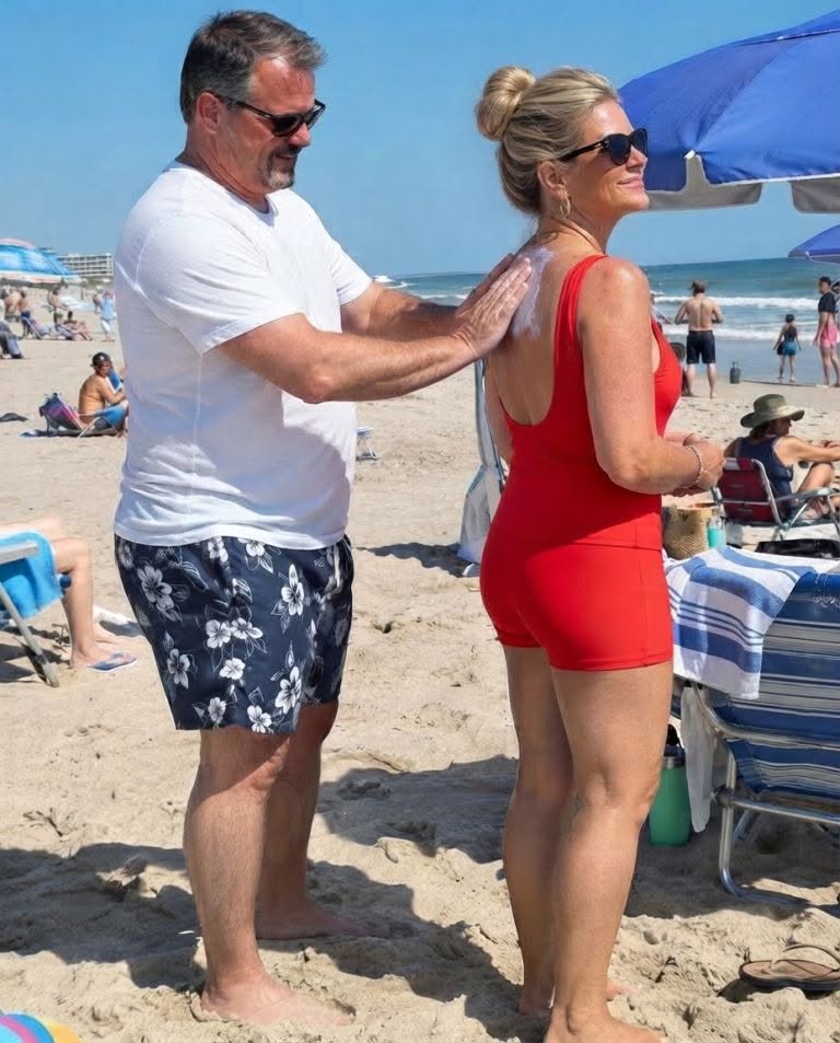 My Husband Said He Was Too Sick to Put Sunscreen on Me, Then Our 10-Year-Old Saw Him Rubbing It on His Boss