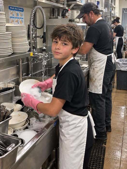 My 13 Year Old Son Took a Dishwashing Job Without Telling Me Then His Boss Called and Asked, Do You Know What He Does with Every Paycheck?