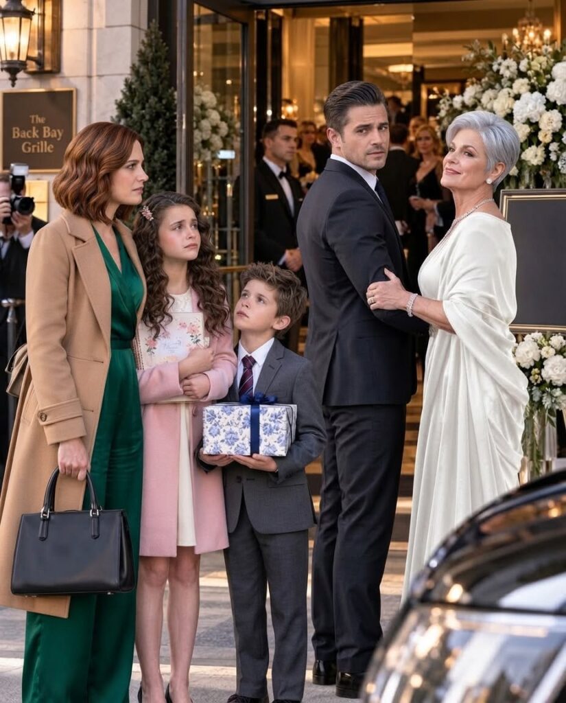 My Mother-In-Law Told Me And My Children To Wait Outside Her Birthday Dinner—The Same Dinner I Had Paid For. My Husband Looked At Us, Then Walked Inside With Her. That Night, I Called My Brother And Said, “Start Preparing Divorce Papers.” By Morning, Their Family Story Had Already Begun To Collapse.