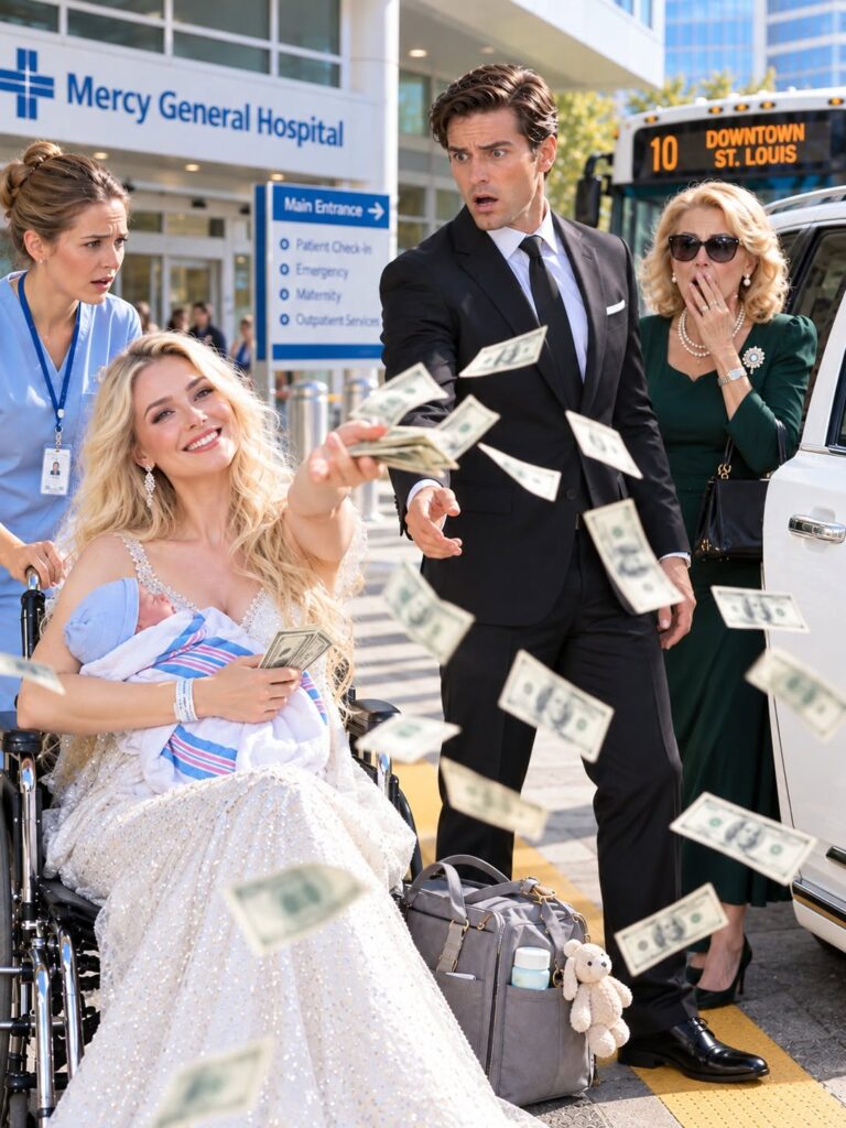 Five Days After My C-Section, My Husband Handed Me $12 and Told Me to Take a Bus Home With Our Newborn While He Took His Mother to Lunch in My Luxury SUV. He Thought My Father Was an Ordinary Retiree—Until One Phone Call Revealed the Truth.