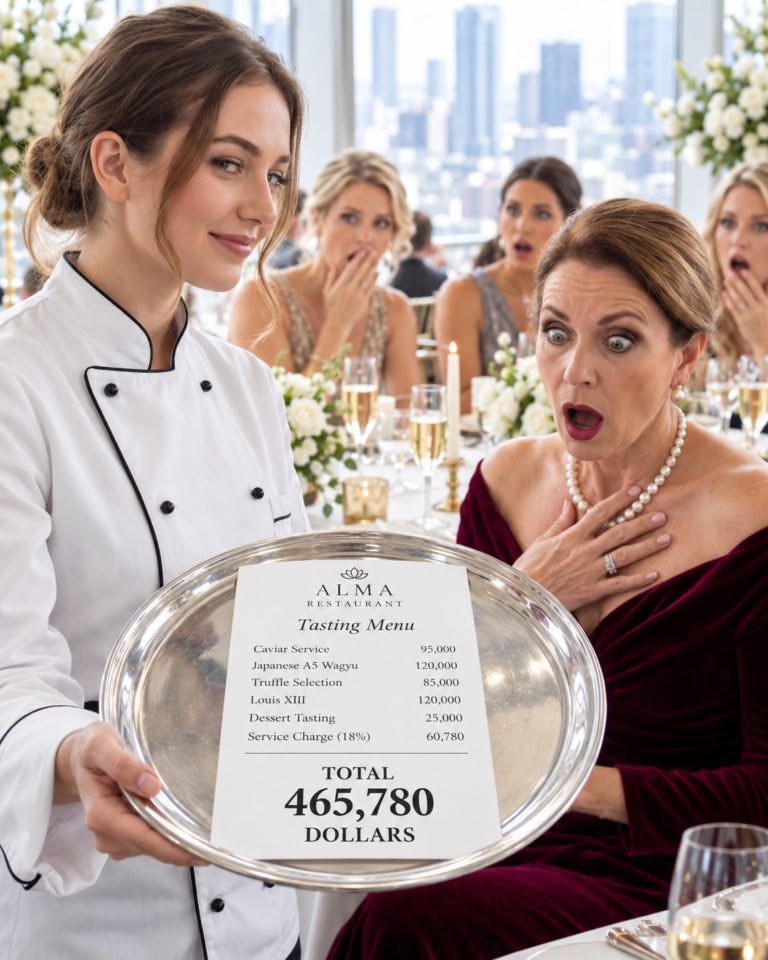 My mother-in-law arrived at my restaurant with 38 friends and announced, “Order the most expensive things. I’m treating everyone today,” knowing full well she never planned to pay.