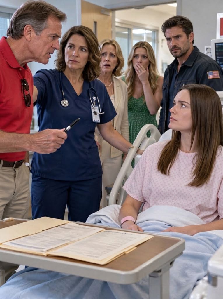 “She fainted? She’ll live. Our flight with your sister leaves at six,” Dad said, and they went. I spent nine days in that ward alone. They strolled back demanding to sign me out.