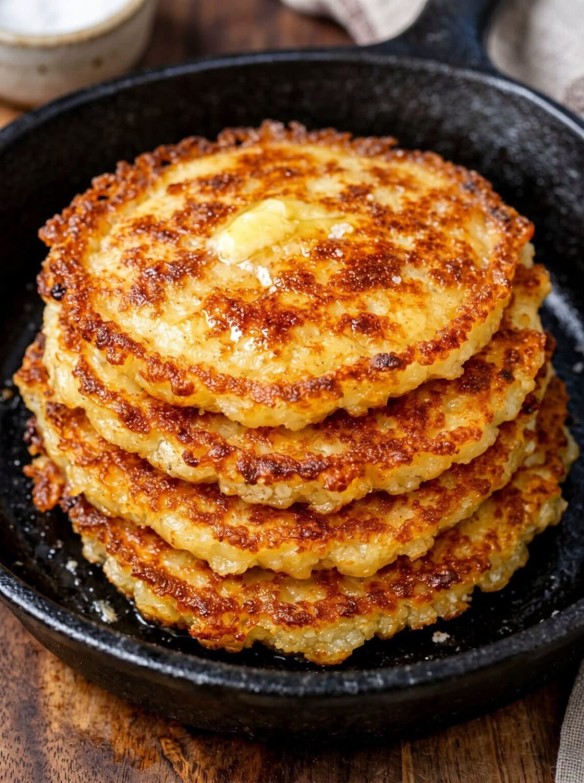 Southern 4-Ingredient Poor Man Hoecakes
