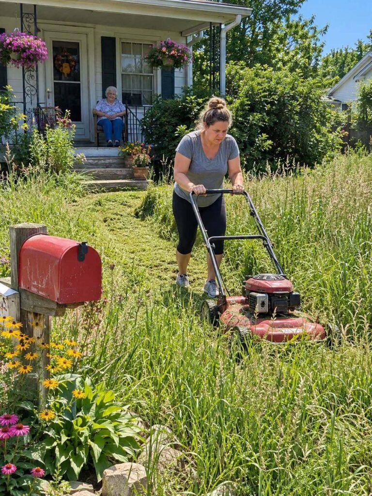 I Helped the Elderly Widow Next Door With Her Yard, but the Sheriff’s Request the Next Day Made My Blood Run Cold