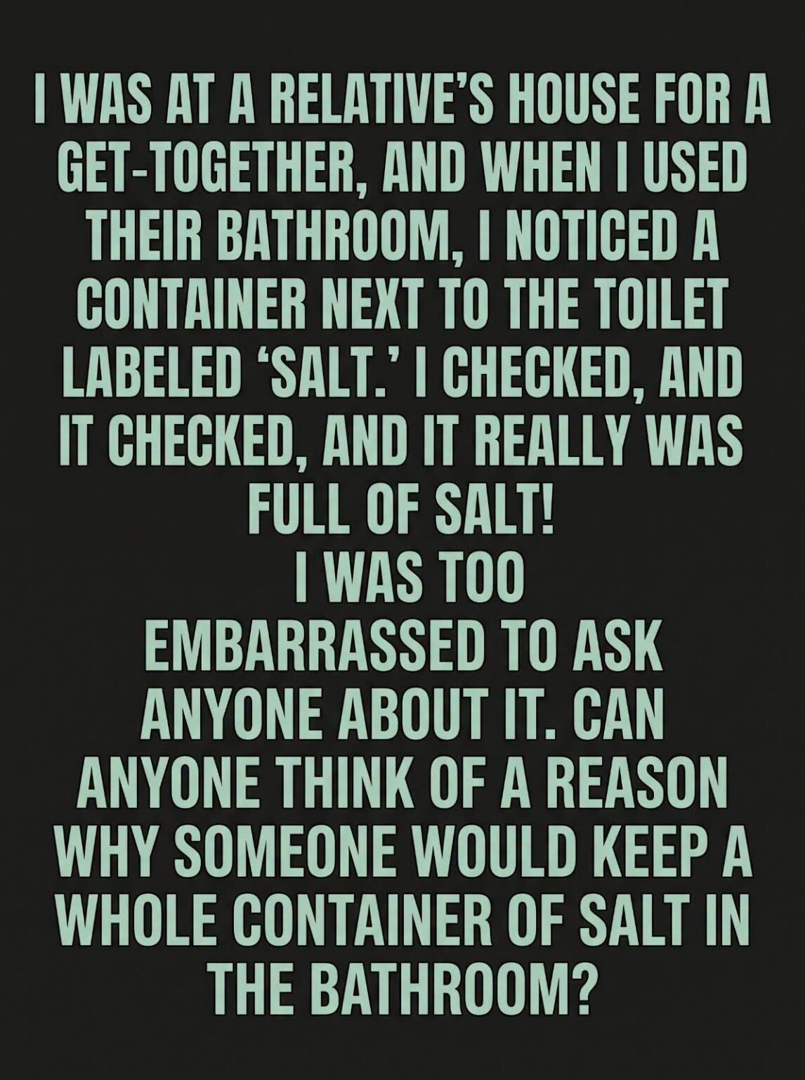 Why Putting Salt In Your Toilet Is A Little-Known Tip From Plumbers