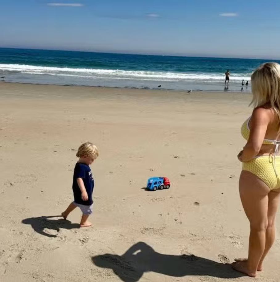Karoline Leavitt Turns Heads Over Photo Of Her On The Beach In Yellow Swimsuit