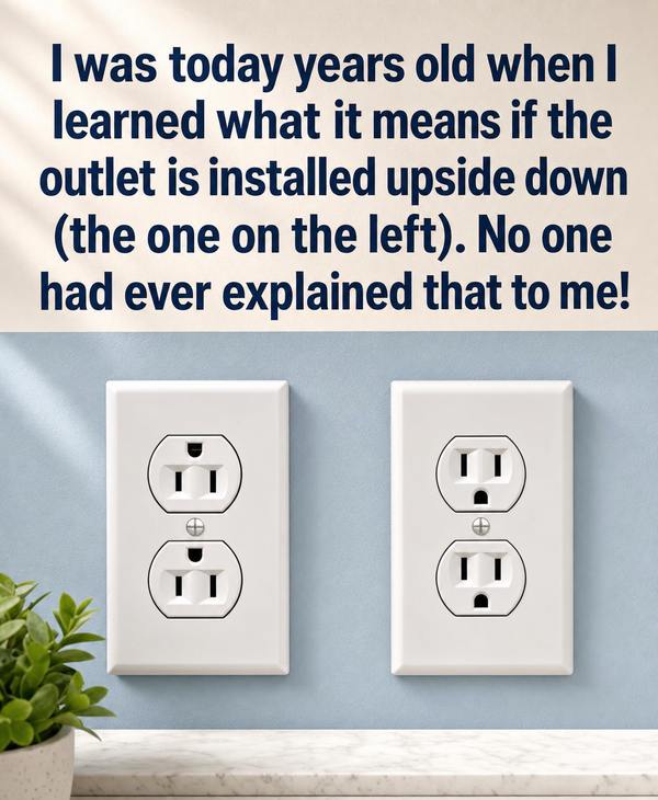 What an Upside-Down Wall Outlet Is Really Telling You
