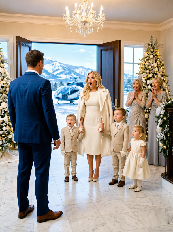 Eight Years After Abandoning Her Pregnant, He Invited Her to Christmas