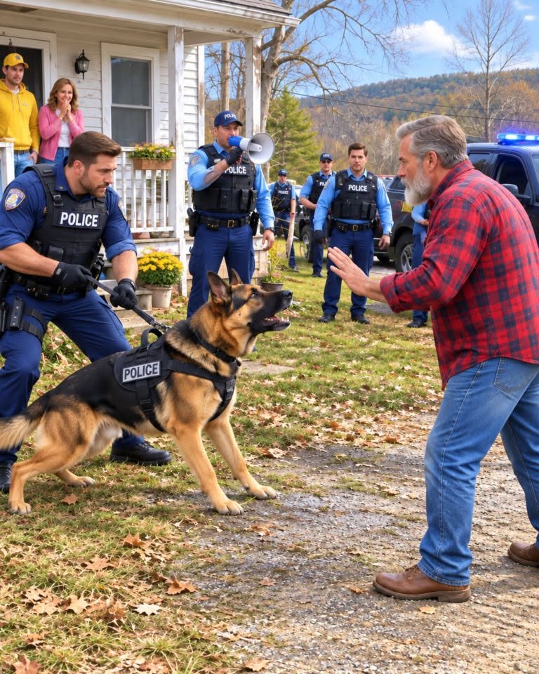 Officers Thought the Elderly Man Was Reaching for Something Dangerous, Then Their K9 Did the Last Thing Anyone Expected