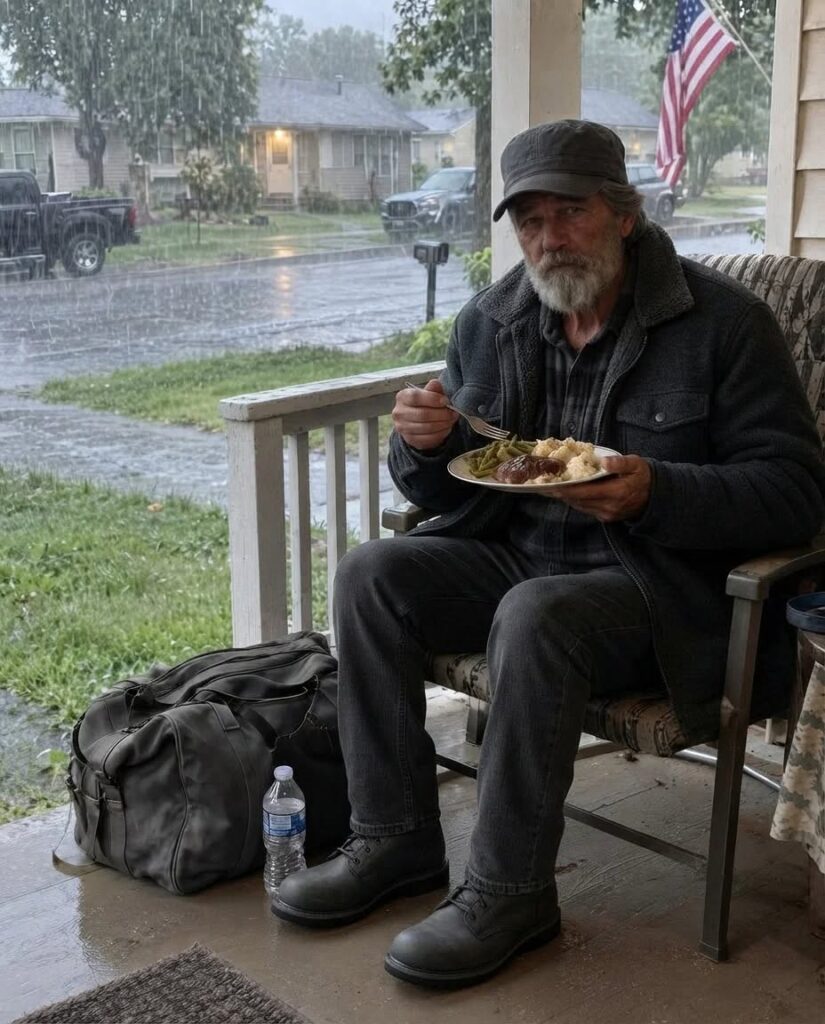 A Homeless Man Took Shelter on My Porch for One Night, but What He Left Behind Brought Me to Tears