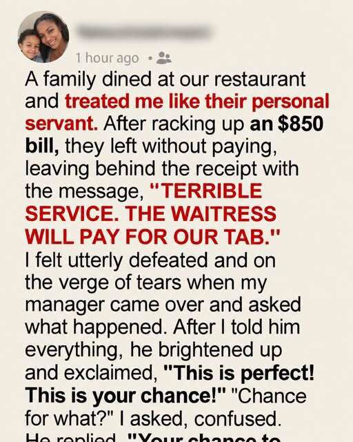 They Tried To Dine And Dash—But My Boss Had A Plan I Never Saw Coming
