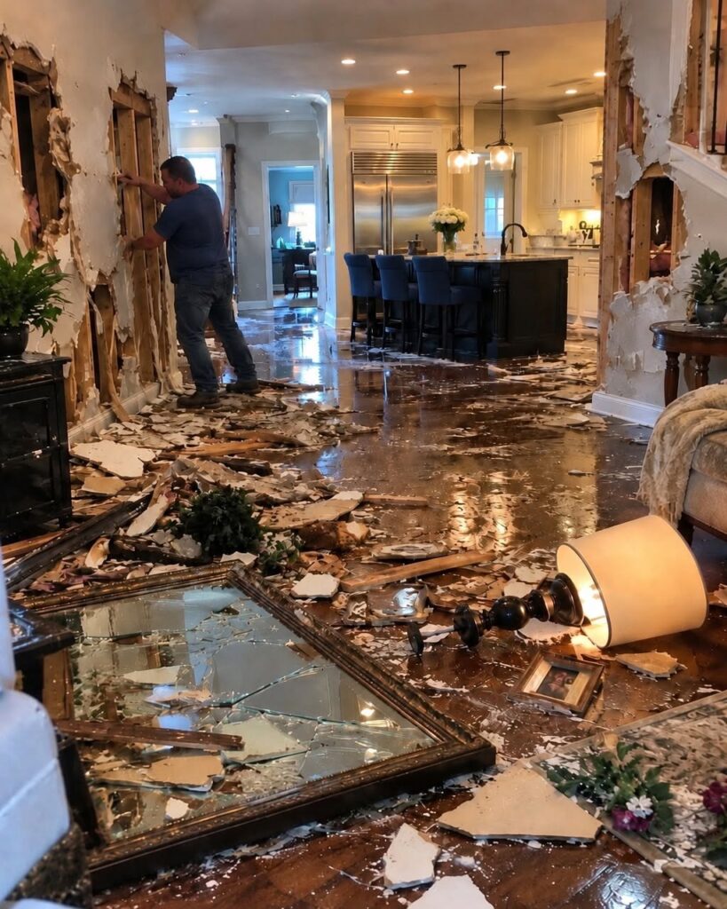My Ex Husband Trashed My House Until My Father Stepped In
