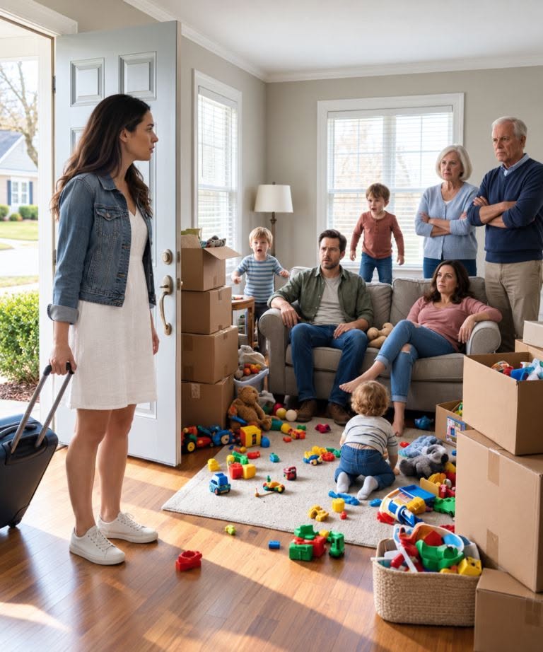 “Your house is too big for one person!” my mother yelled when I found my brother, his wife, and their three kids living in MY home. “You can sleep in the guest room,” my brother laughed.