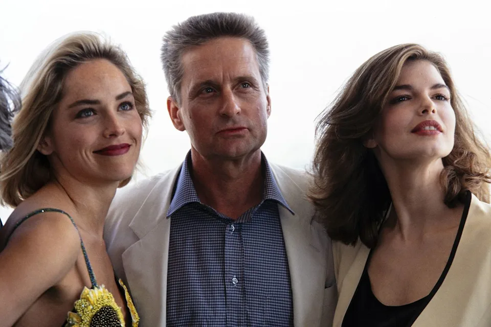 Michael Douglas’s ‘Basic Instinct’ Co-Star Steps Out with Her Husband After His Memoir Revealed Their Secret On-Set Affair — Photos