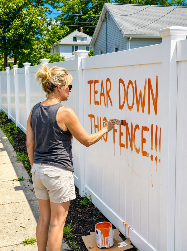 Five Years of Peace, Then a Neighbor’s Fence Complaint Backfired