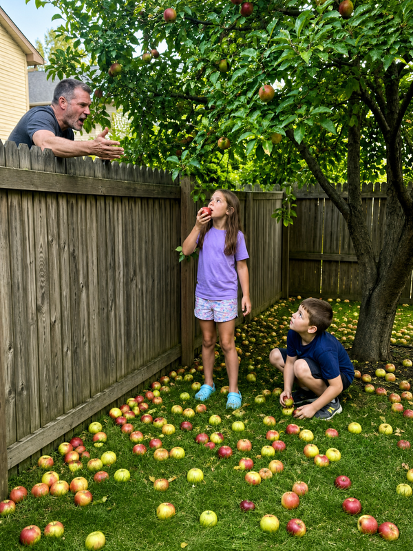 My Neighbor Called My Kids Thieves Over His Apple Tree — Until My Husband Fought Back